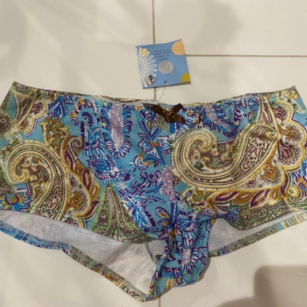 Lilo Underwear Boyshort NWT Unique Print